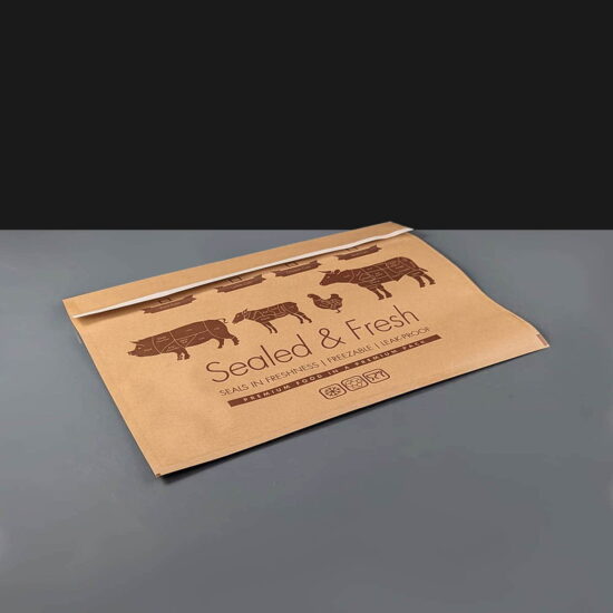 Gum Seal Butcher Bag 360 x 300mm Standard Gum Seal Bag 360 x 300mm