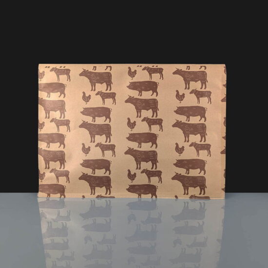 Gum Seal Butcher Bag 360 x 300mm Standard Gum Seal Bag 360 x 300mm