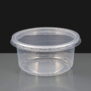 350ml Microlite Deli Pot Clear and Lid