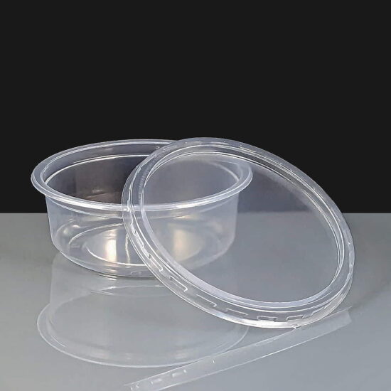 250ml Deli Pot Clear and Lid 250ml Deli Pot Clear and Lid
