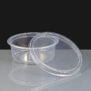 250ml Deli Pot Clear and Lid 