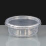 250ml Deli Pot Clear and Lid 