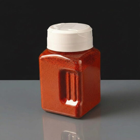 100ml Square Plastic Spice Jar 100ml Square Spice Jar