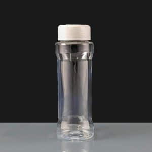 175ml Round PET Spice Jar & Lid
