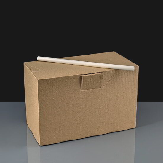 200mm White Paper Straw 8in White Paper Straw