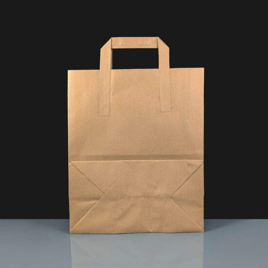 TA/KL - Large Handled Paper Bag - Flat with can TA/KL - Large Handled Paper Bag - Flat with can