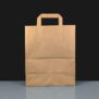 TA/KL - Large Handled Paper Bag - Flat with can