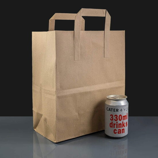 TA/KL - Large Handled Paper Bag - Upright TA/KL - Large Handled Paper Bag - Upright