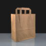 TA/KM - Medium Handled Paper Bags - Brown