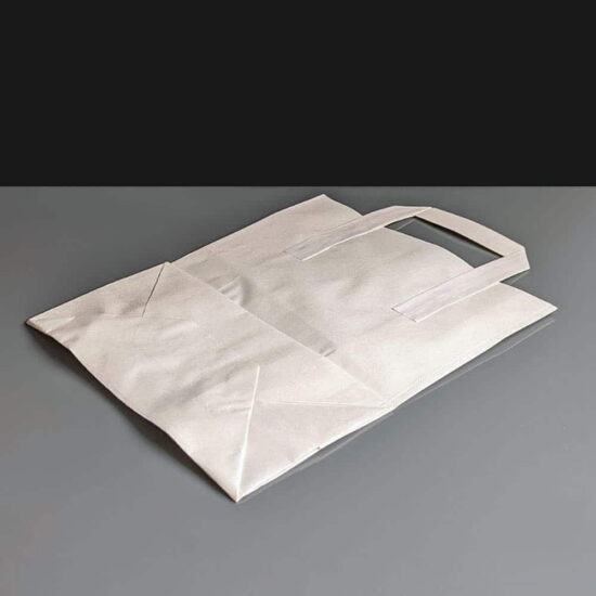 TA/KMW - White Medium Handled Paper Bags TA/KMW - White Medium Handled Paper Bags