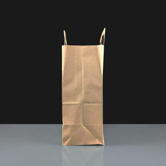 TA/KS - Small Handled Paper Bags - Brown TA/KS - Small Handled Paper Bags - Brown