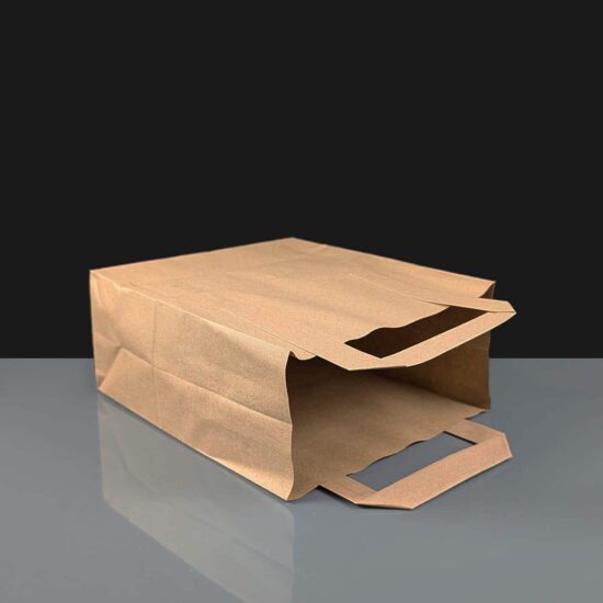 TA/KS - Small Handled Paper Bags - Brown TA/KS - Small Handled Paper Bags - Brown
