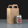 TA/KS - Small Handled Paper Bags - Brown 