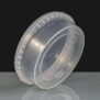250ml Clear 122mm Diameter Tamperproof Container - Without Lid 