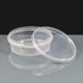 250ml Clear 122mm Diameter Tamperproof Container - Without Lid 