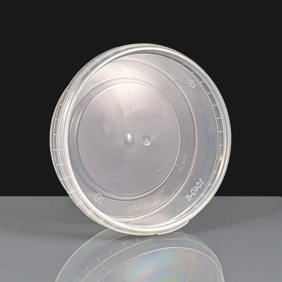 250ml Clear 122mm Diameter Tamperproof Container - Without Lid 250ml Clear 122mm Diameter Tamperproof Container - Without Lid