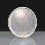 250ml Clear 122mm Diameter Tamperproof Container - Without Lid 