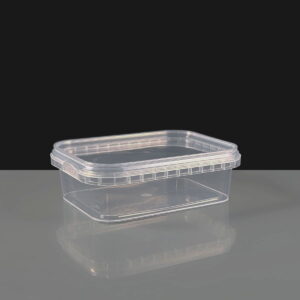 te280r 280ml Rectangular Tamper Evident Container Closed