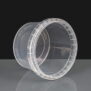 365ml Clear 97mm Diameter Tamperproof Container and Lid