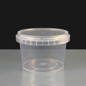 365ml 105mm Round Tamper Evident Pot and Lid