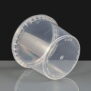 375ml Clear 97mm Diameter Tamperproof Container and Lid