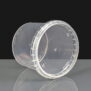 375ml Clear 97mm Diameter Tamperproof Container and Lid