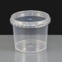 375ml Clear 97mm Diameter Tamperproof Container and Lid
