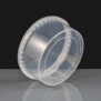 400ml Clear 122mm Diameter Tamperproof Container and Lid