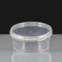 400ml Clear 122mm Diameter Tamperproof Container and Lid