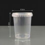 520ml Tamperproof Container and Lid