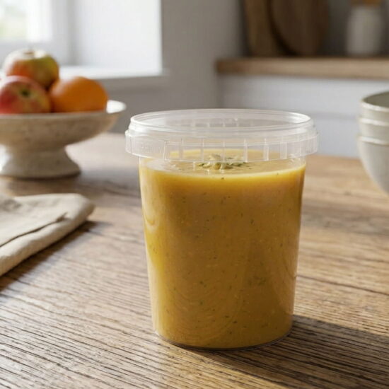 520ml Tamperproof Container and Lid 520ml Tamperproof Container and Lid