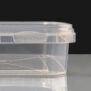 600ml rectangular tamperproof container
