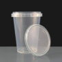 670ml Tamper Evident Container & Lid Off