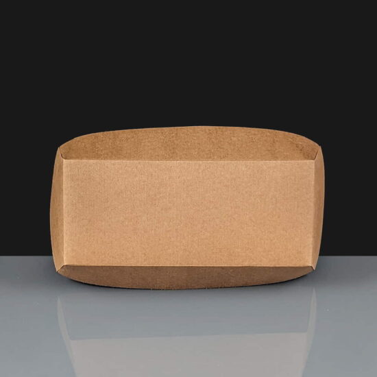 Rectagular Kraft Food Tray - 250 x 150 x 45mm Rectagular Kraft Food Tray - 250 x 150 x 45mm