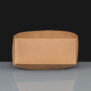 Rectagular Kraft Food Tray - 250 x 150 x 45mm