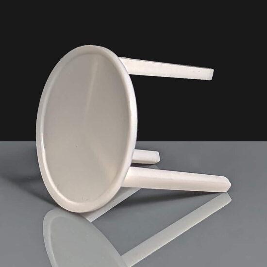 White Tripod Pizza Box Support Upside Down White Tripod Pizza Box Support Upside Down