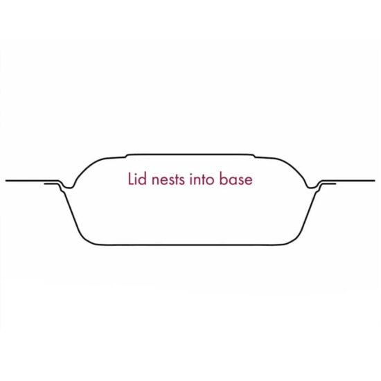Compostable V3 Gourmet Food Container Lid Compostable V3 Gourmet Food Container Lid