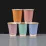 Vegware 8oz feel good coloured paper cups