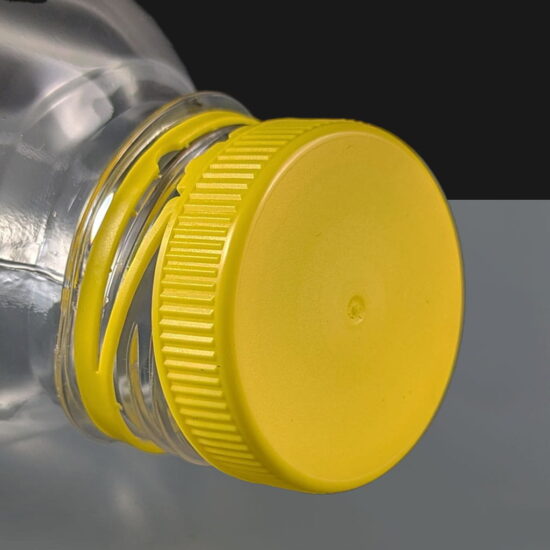 Yellow Juice Bottle Lid Yellow Tamper Evident Juice Bottle Lid