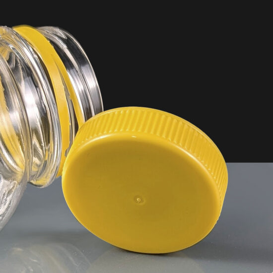 Yellow Juice Bottle Lid Yellow Tamper Evident Juice Bottle Lid