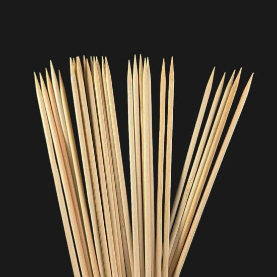 Wooden Kebab Skewers 300mm Wooden Kebab Skewers 300mm