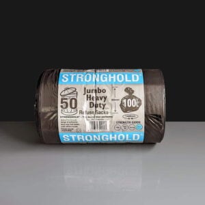 Strong "Total Value" Black Bin Bags