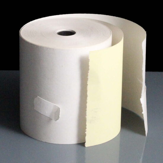 Two Ply Carbonless Kitchen Printer Till Roll 76 x 76mm x 31m Two Ply Carbonless Kitchen Printer Till Roll 76 x 76mm x 31m