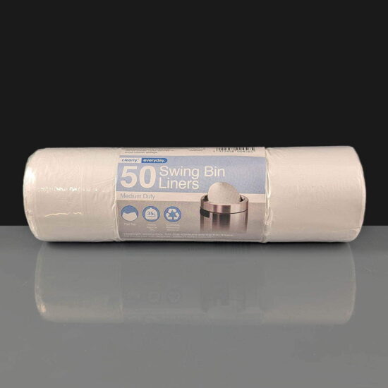 Clearly Swing bin liners 35L Capacity Clearly Swing bin liners 35L Capacity