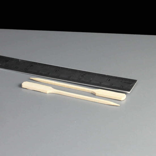 Wooden Bamboo Paddle Skewer 90mm Wooden Bamboo Paddle Skewer 90mm