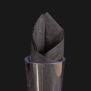 Black Paper Napkins