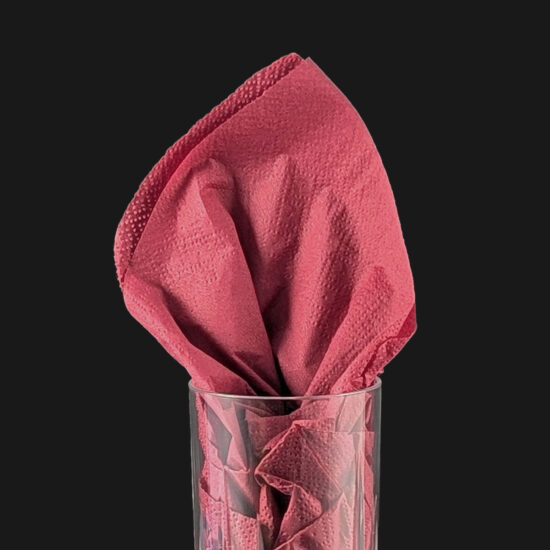 3324bu Burgundy 2ply Napkin 33cm Burgundy Napkin