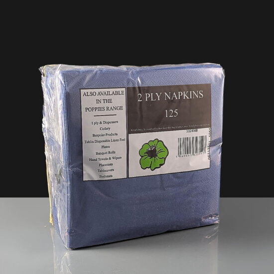 32cm Dark Blue Napkin Navy Blue 2ply Napkins