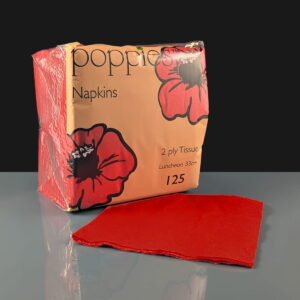 Red 2ply Paper Napkin