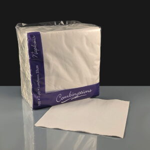 32cm White 2ply Paper Napkin
